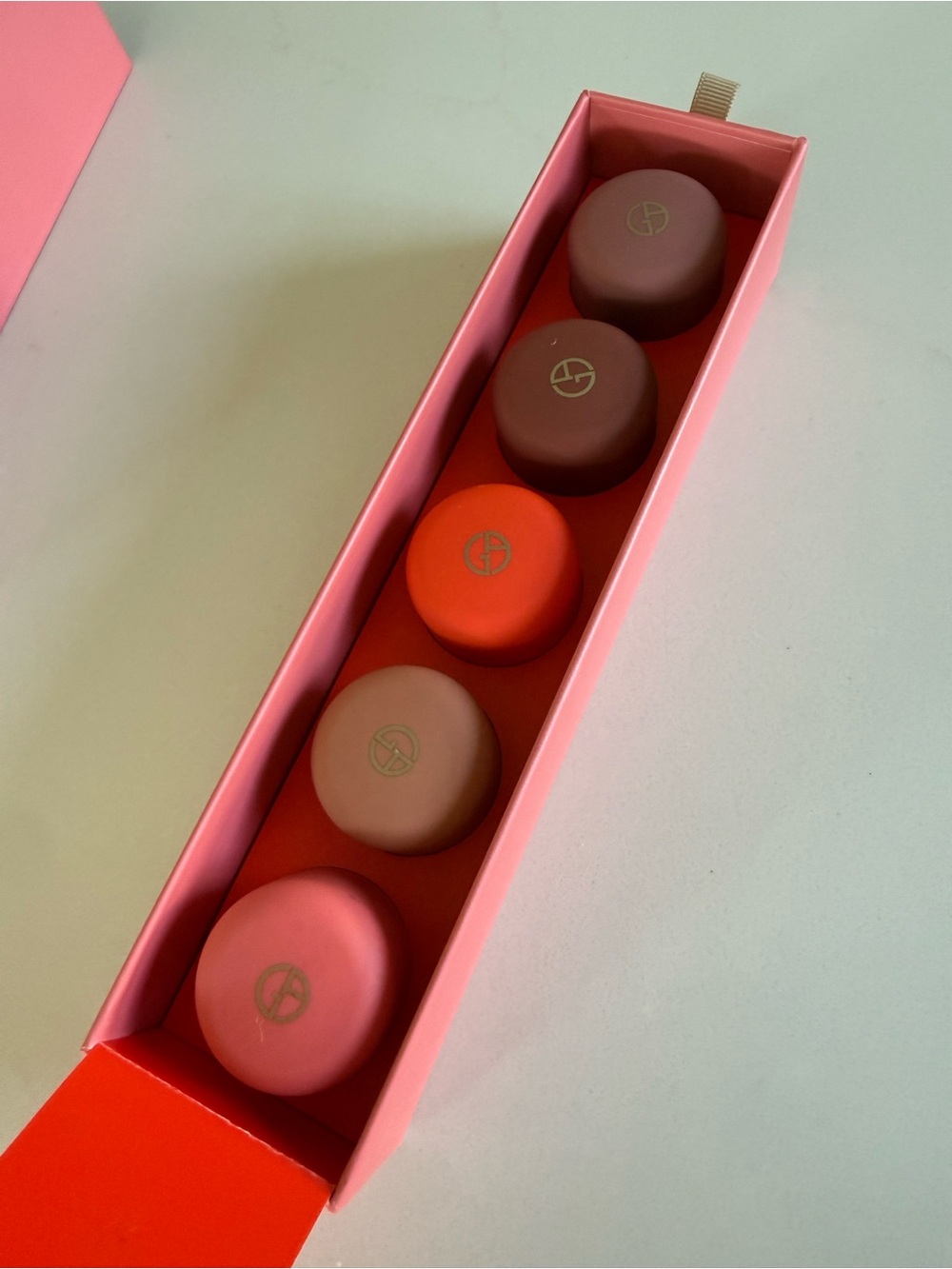 Giorgio Armani Dolci Makeup Blush Set — Pink, Coral, Nude, Brown Shades - Picture 2 of 3